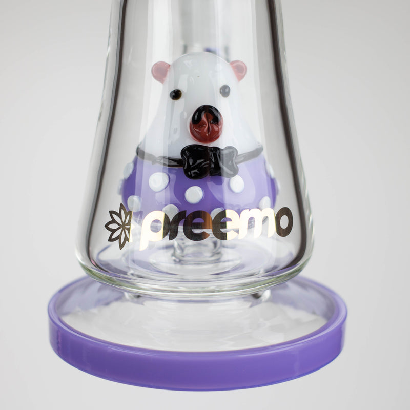 Preemo 13 inch Piggy Bubbler With Percolator Close Up View of Body