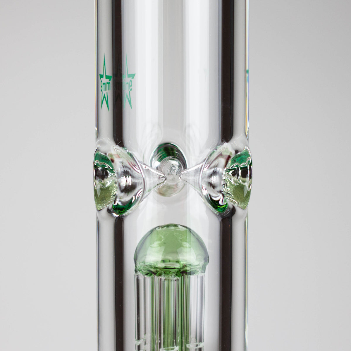 GENIE | 24" Triple Percolator Huge Beaker Bong With 3 Pinched ice Catcher