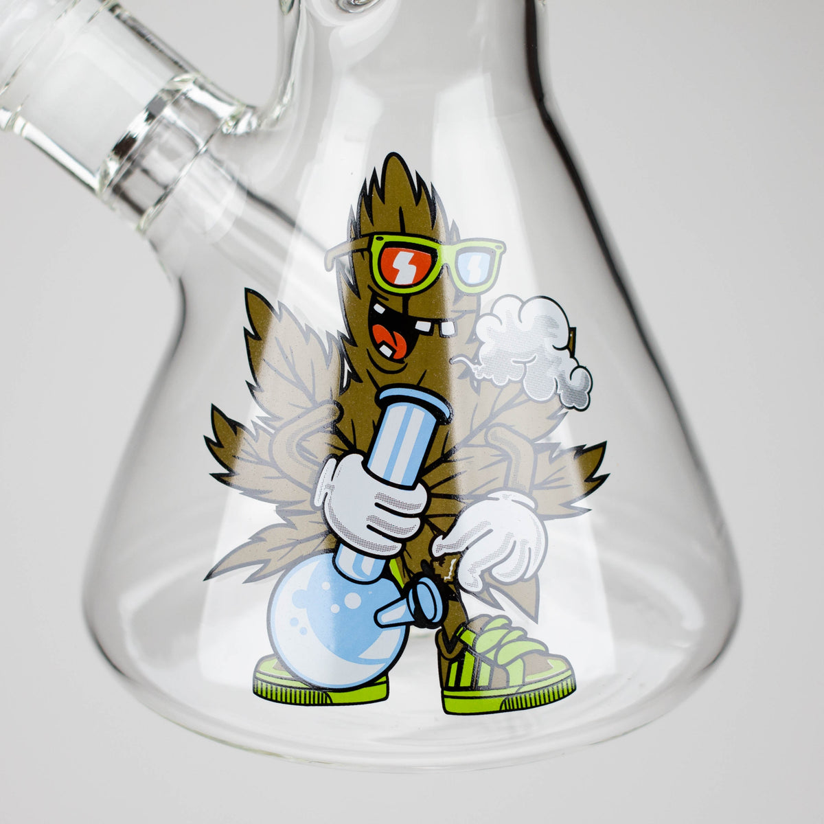 base View of the Diamond 14 inch Crypto Beaker Bong