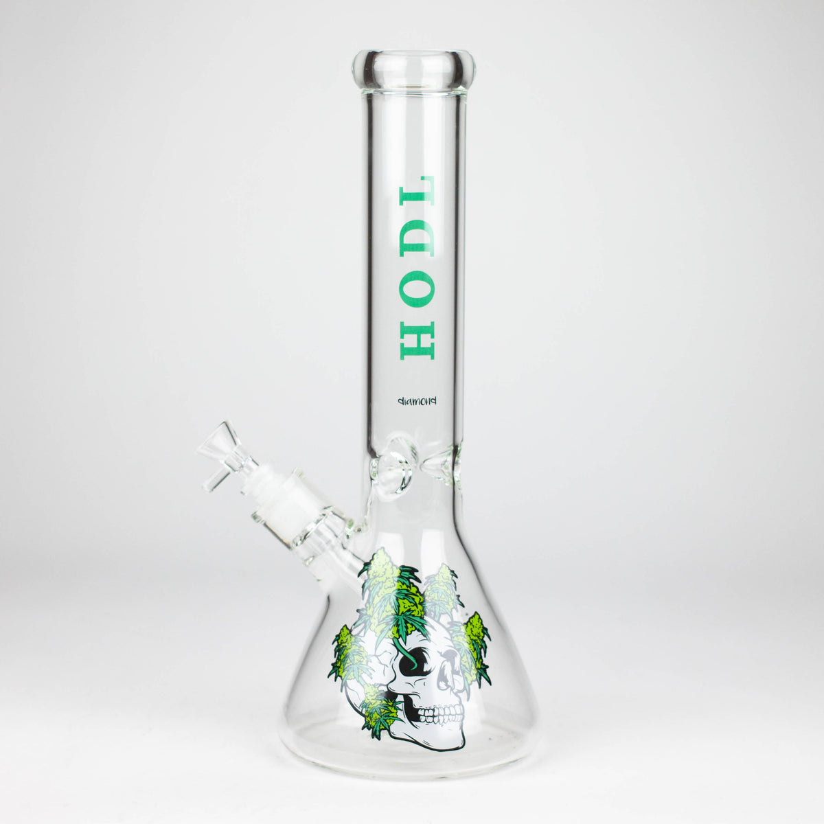 Diamond 14 inch HODLE Glass Crypto Bong