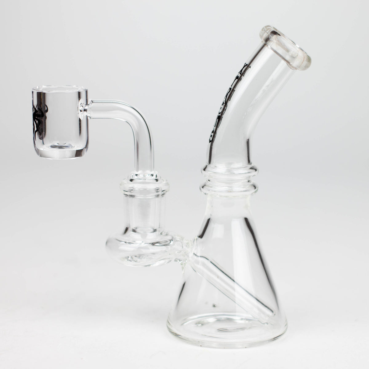 Side view of the Xtreme 5-inch Small Dab Rig 