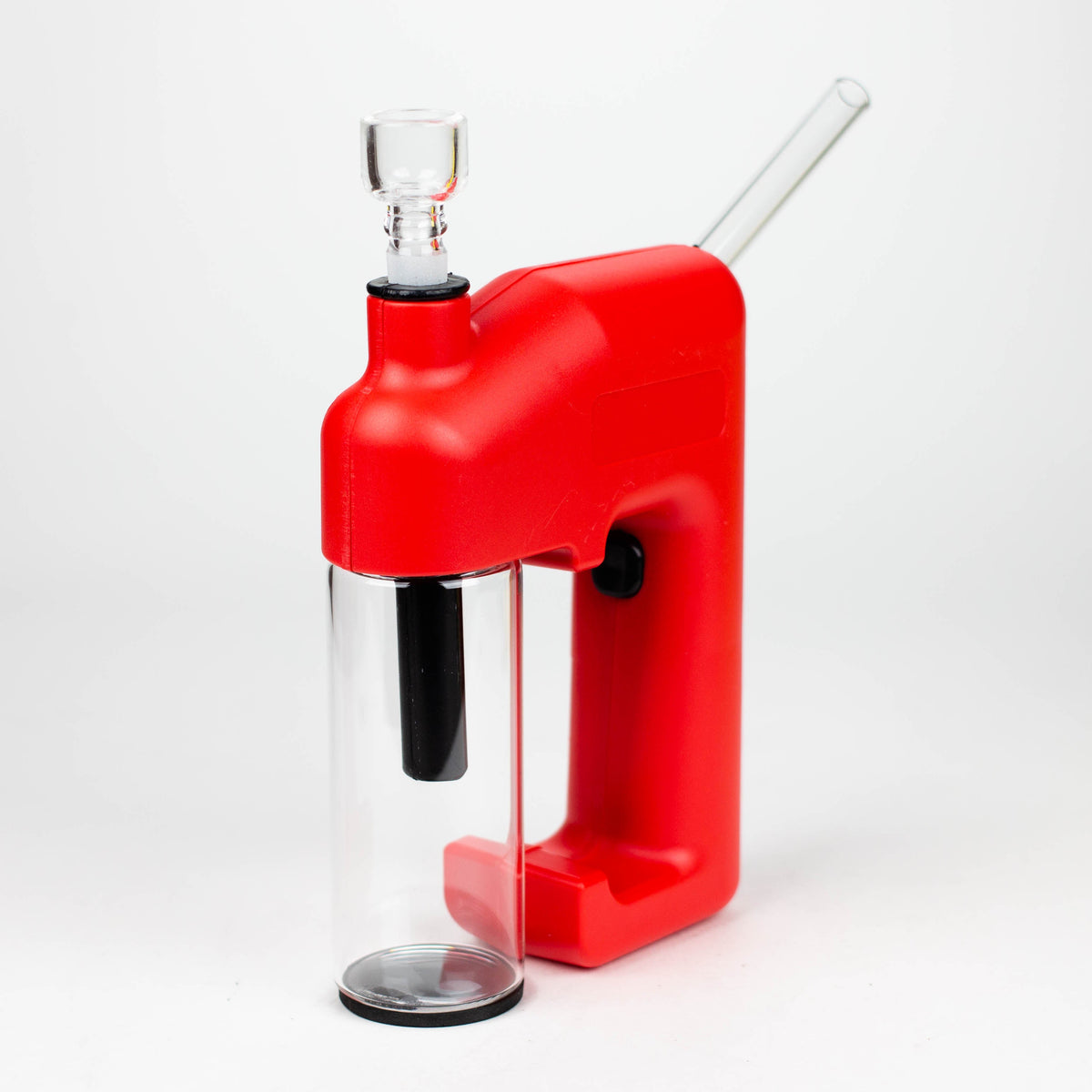 Electric Glass Bubbler Vape in Red