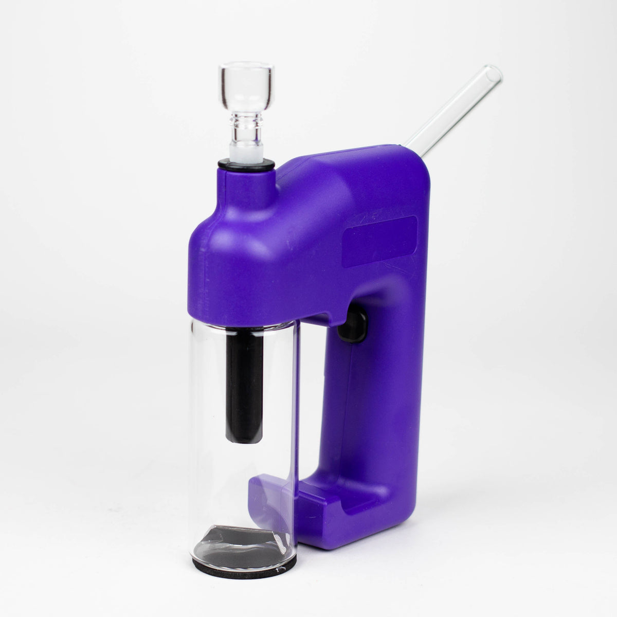 Electric Glass Bubbler Vape in Purple