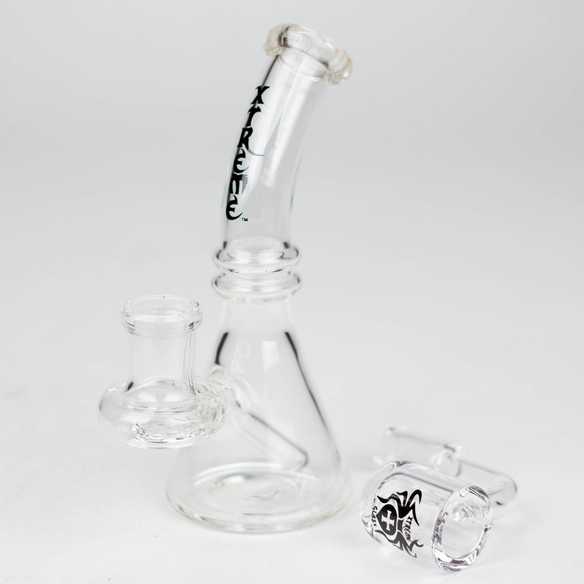 Xtreme 5-inch Spidey Dab Rig with Quartz Banger