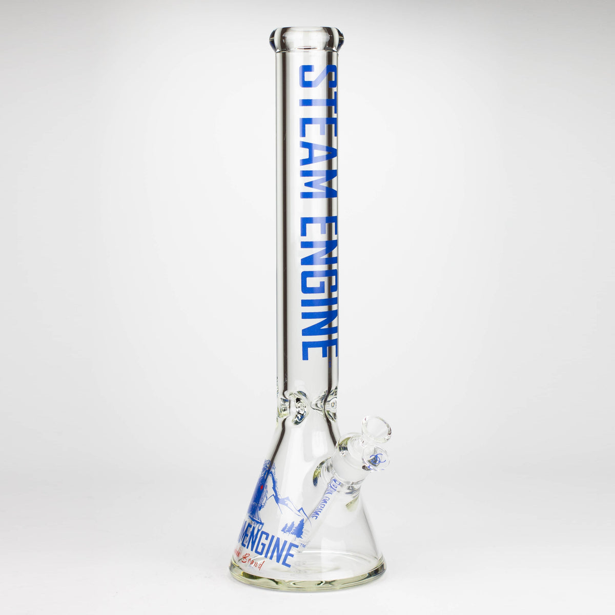 Steam Engine 18 Inch Big Blue Beaker Bong