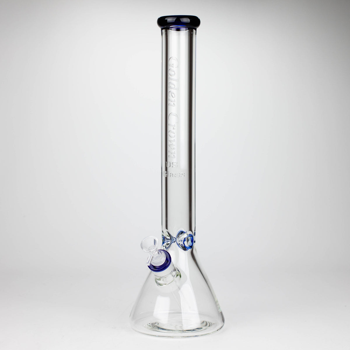 Golden Crown™ | 18 Inch Engraved Bong