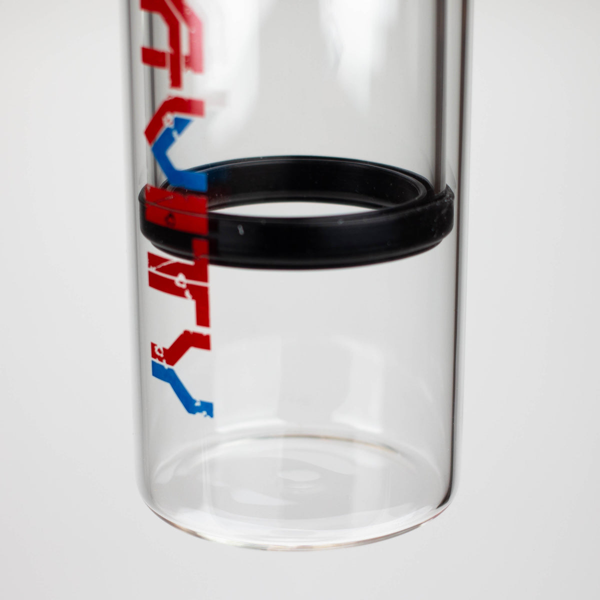 Xtreme 12" Red Gravity Glass Bong Base