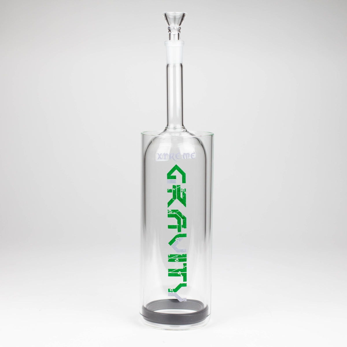 Xtreme 12" Green Gravity Glass Bong