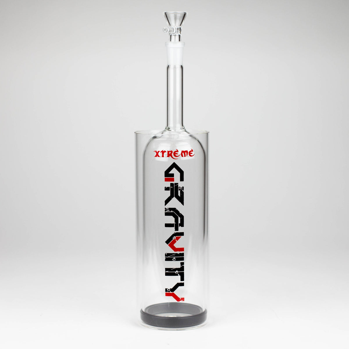 Xtreme 12" Black Gravity Glass Bong