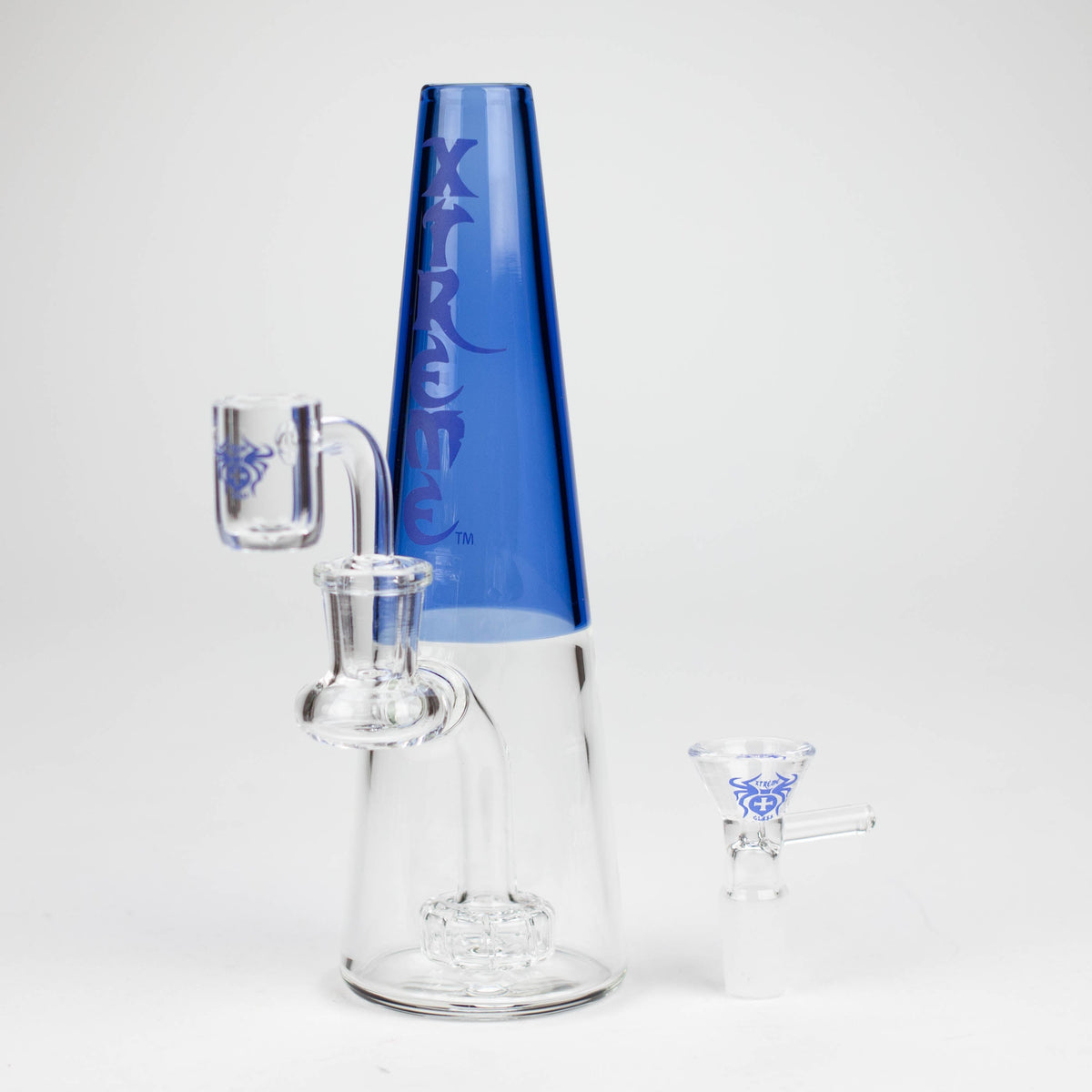 Xtreme | 7.5" Glass 2-in-1 bubbler [DCK011]_10