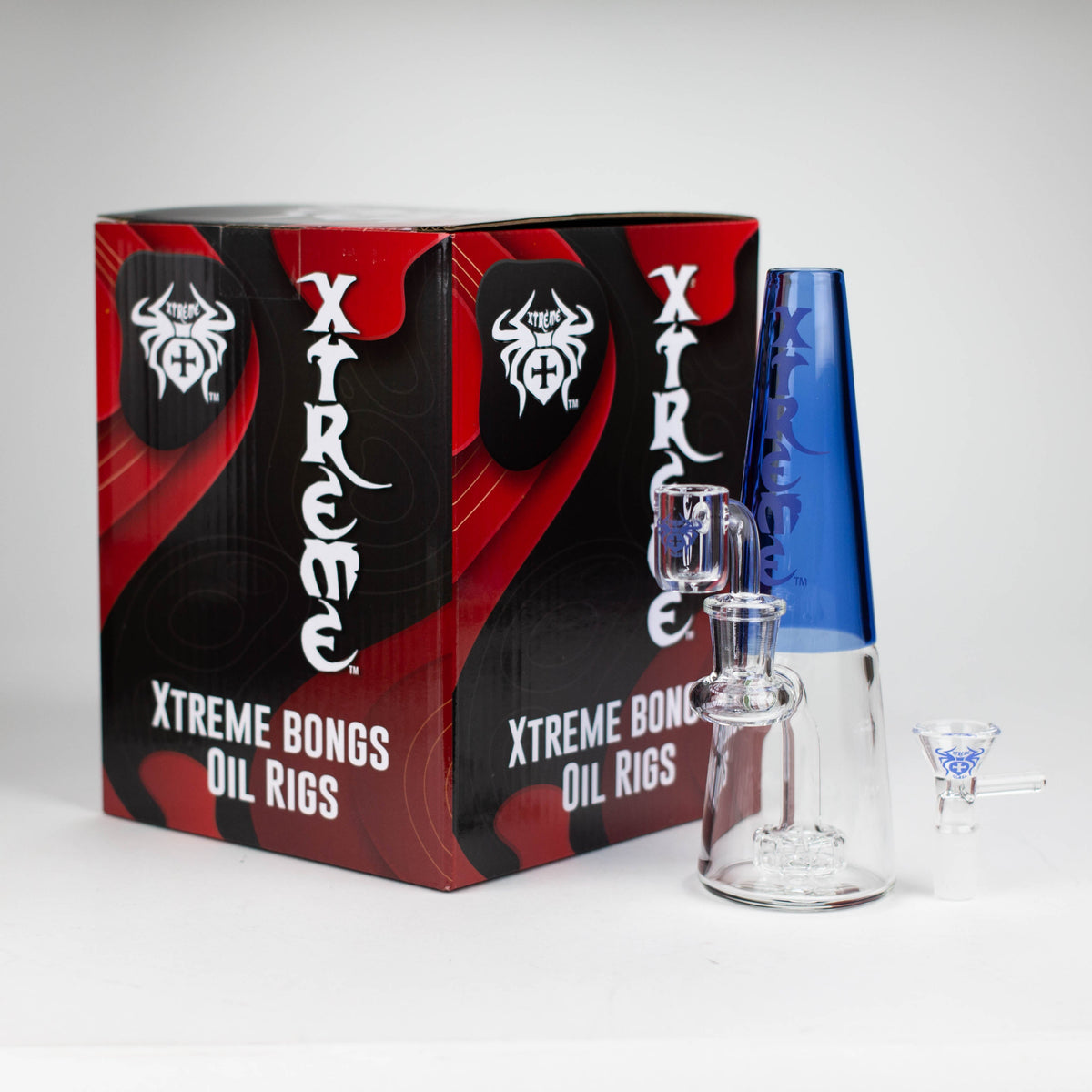 Xtreme | 7.5" Glass 2-in-1 bubbler [DCK011]_9