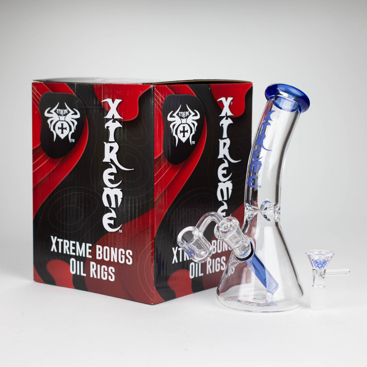 Xtreme 7.5 inch Dab Rig And Bong Hybrid with Packaging