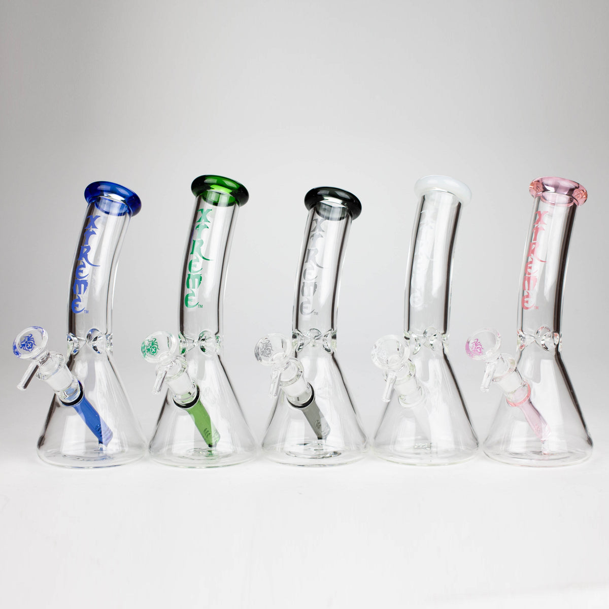 5 Xtreme 7.5 inch Dab Rig And Bong Hybrids with Bowl Piece