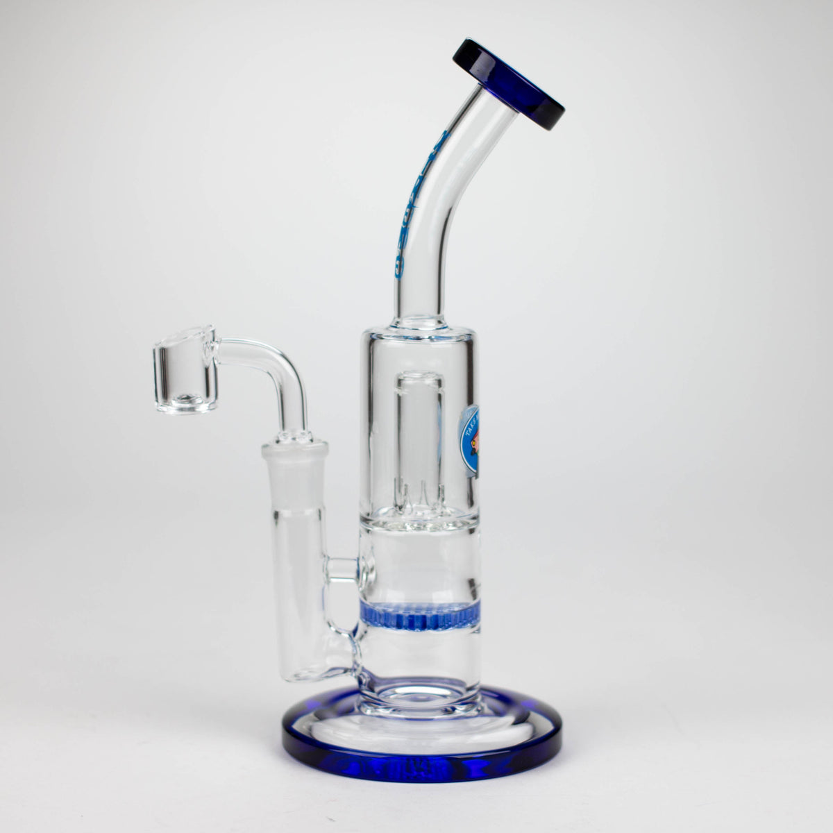 Xtreme | 8" Dual Functions Concentrate Rig Side View