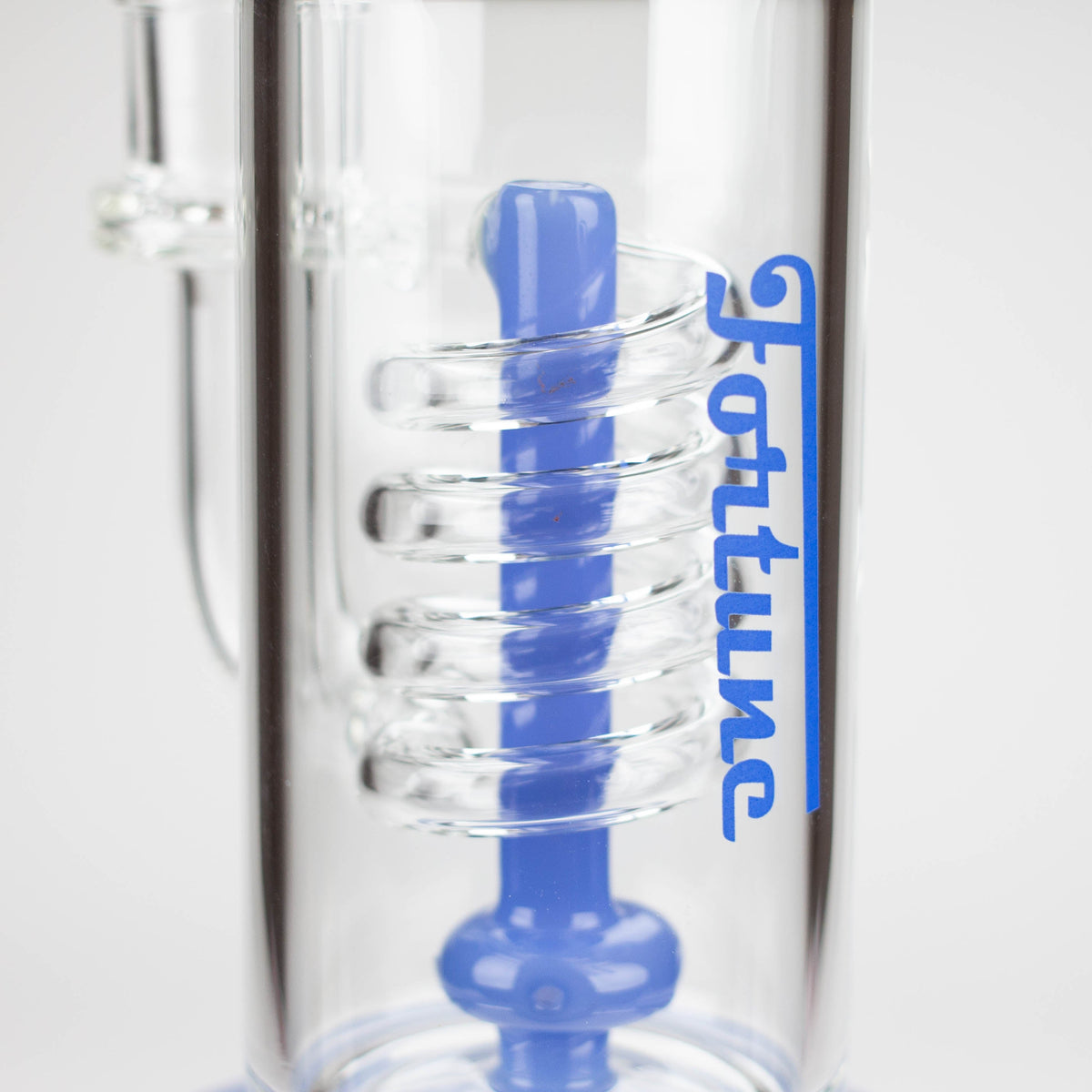 Close Up Body View of the Fortune 11 inch Coiled Percolator Bong