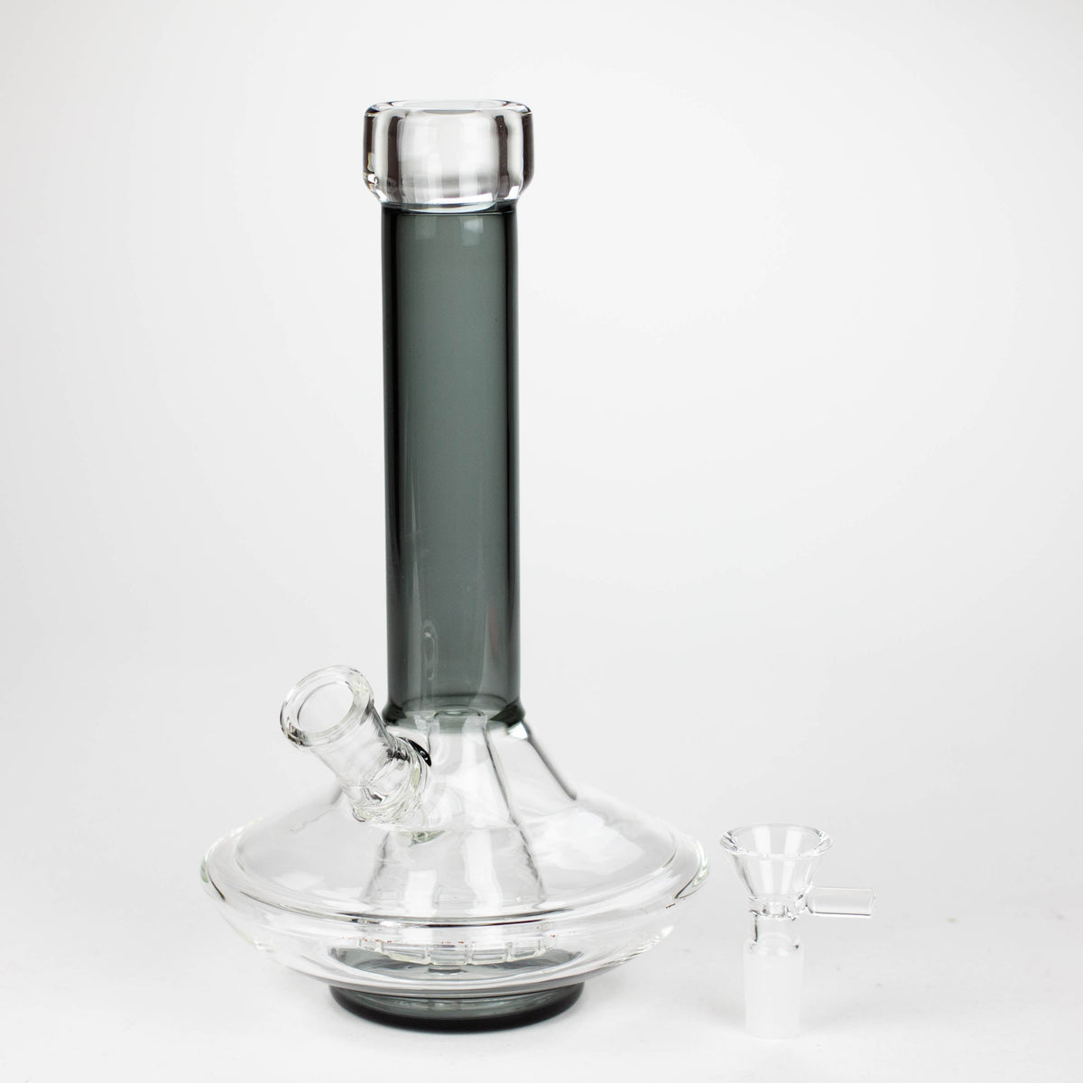 Full View of the 9" UFO Glass Bong with Pyramid Diffuser