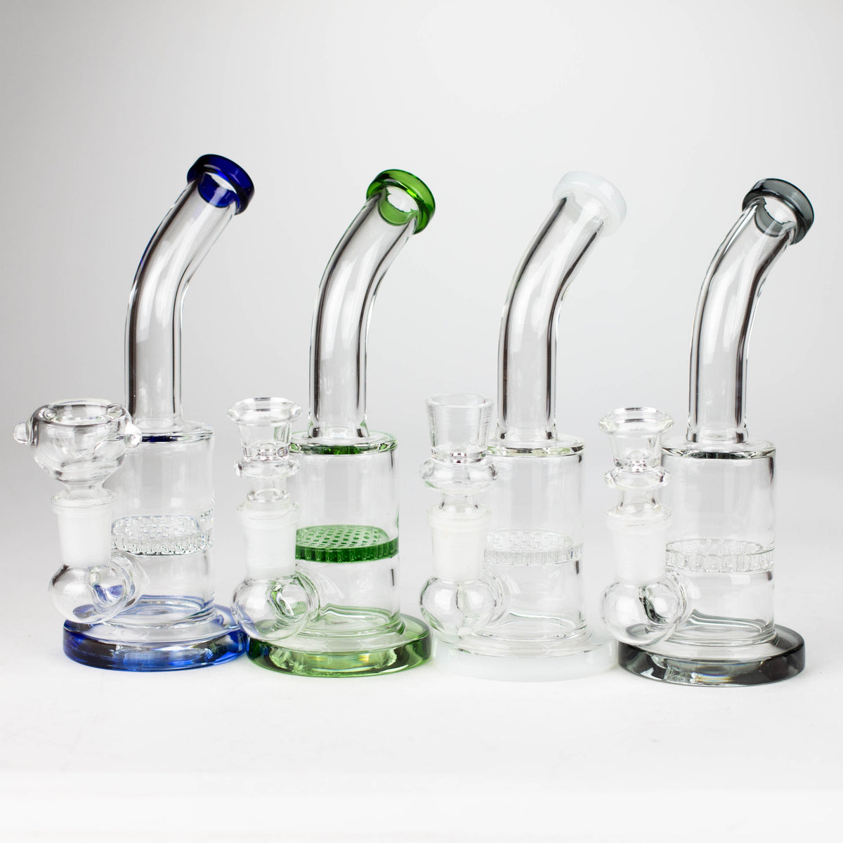 7" Small Bubbler with Honeycomb Diffuser