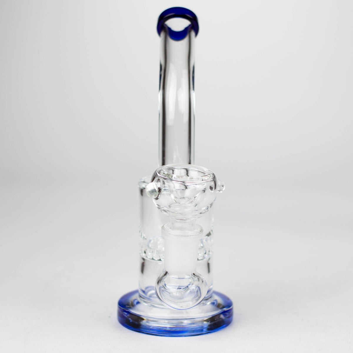 7" Bent Neck Bubbler with Honeycomb Diffuser Front View