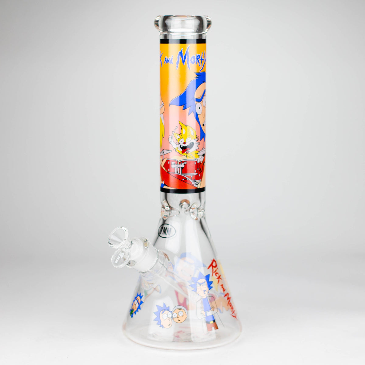 14 inch Rick And Morty Bong with Squanchy Design