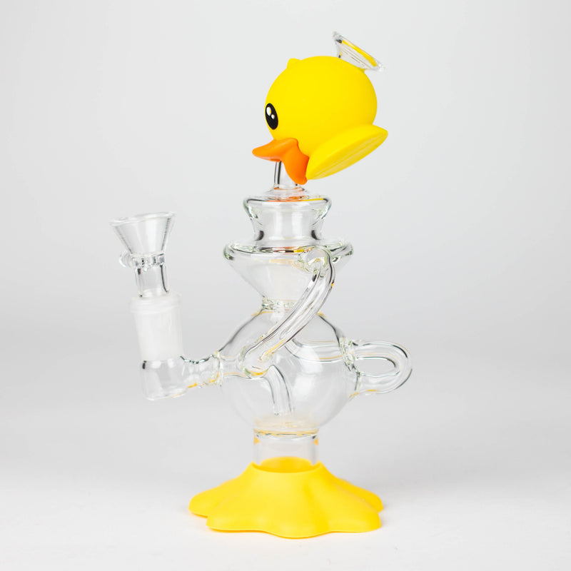 7.5" Ducky Recycler Bong_1