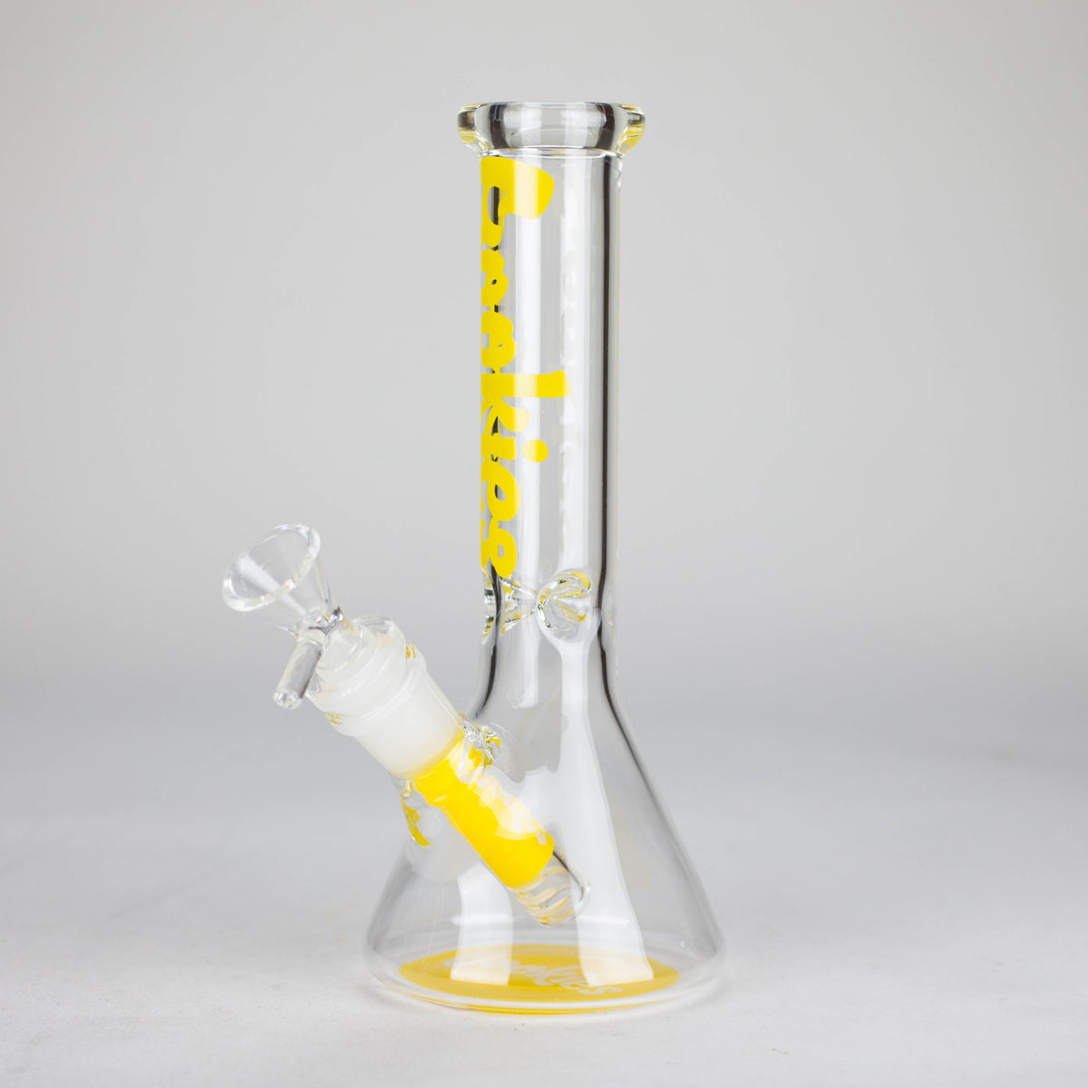 Yellow 7.5 Inch Cookies Beaker Bong