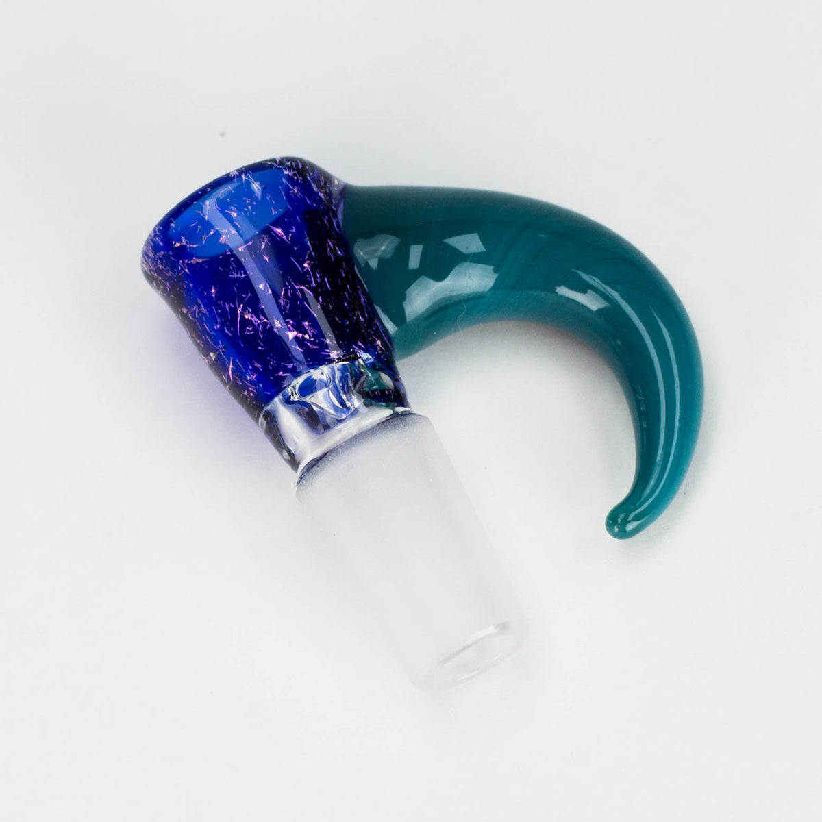 Shine Glassworks | Dichroic 14mm Bowl Piece