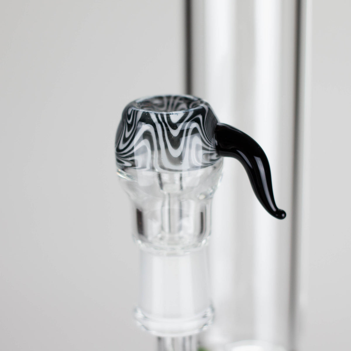 Bowl Piece for the Straight Tube Bong With Vertical Ring Perc