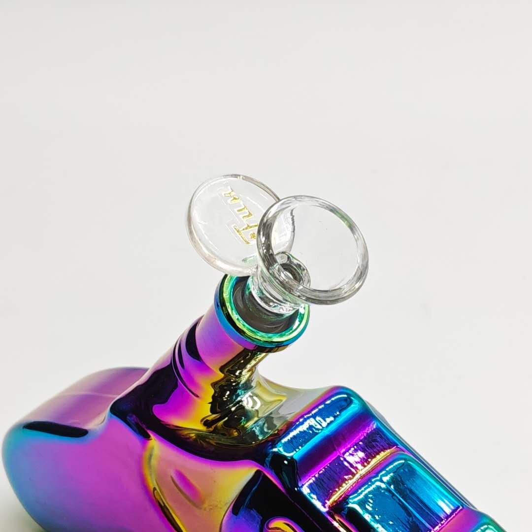 Revolver Handgun Mini Bong Bowl Piece
