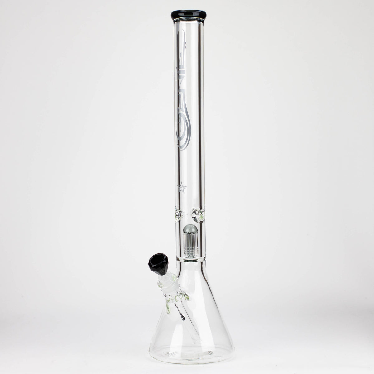 24" Huge Beaker Bong With Tree Perc by GENIE Glass