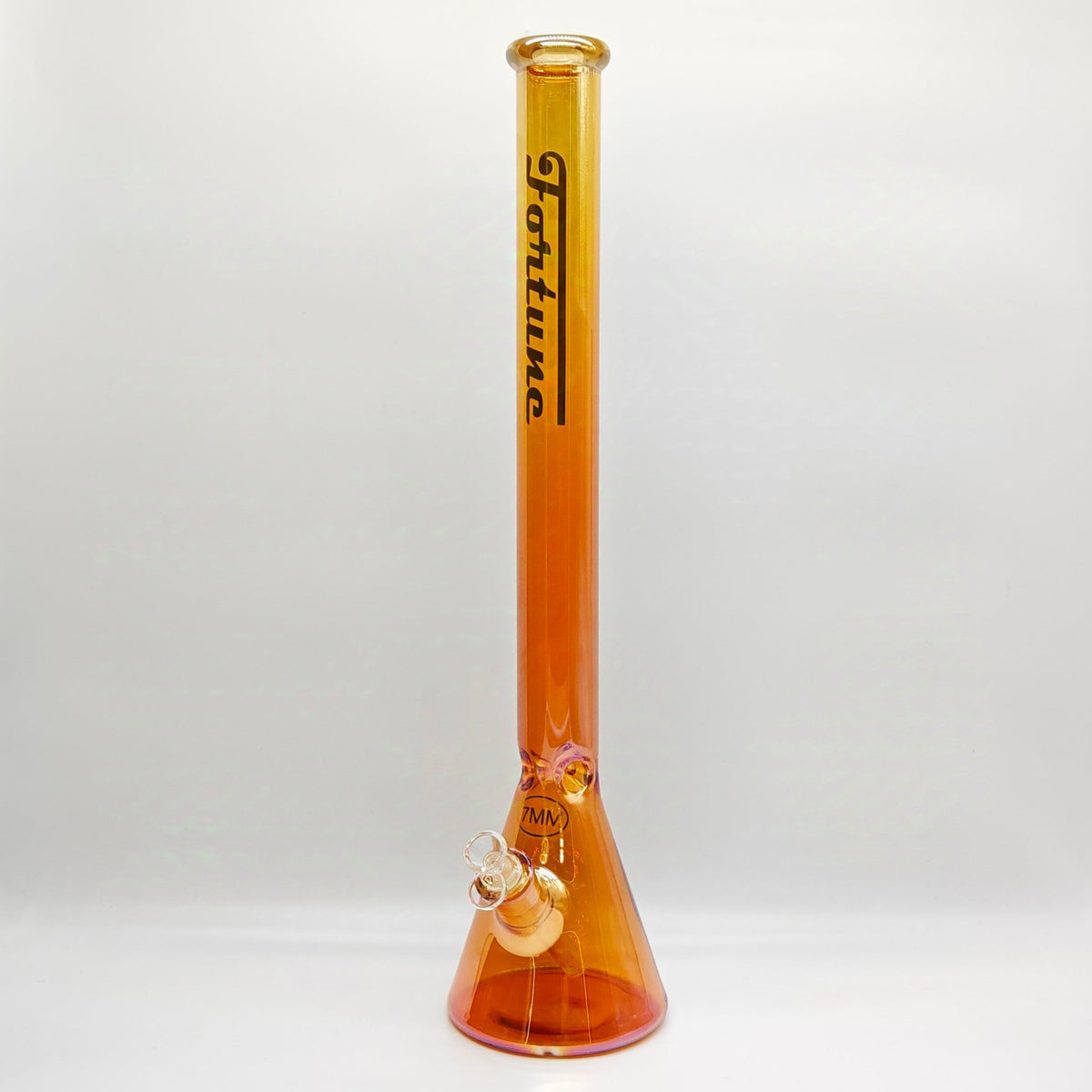 24 Inch Massive Sunset Beaker Bong by Fortune Glass