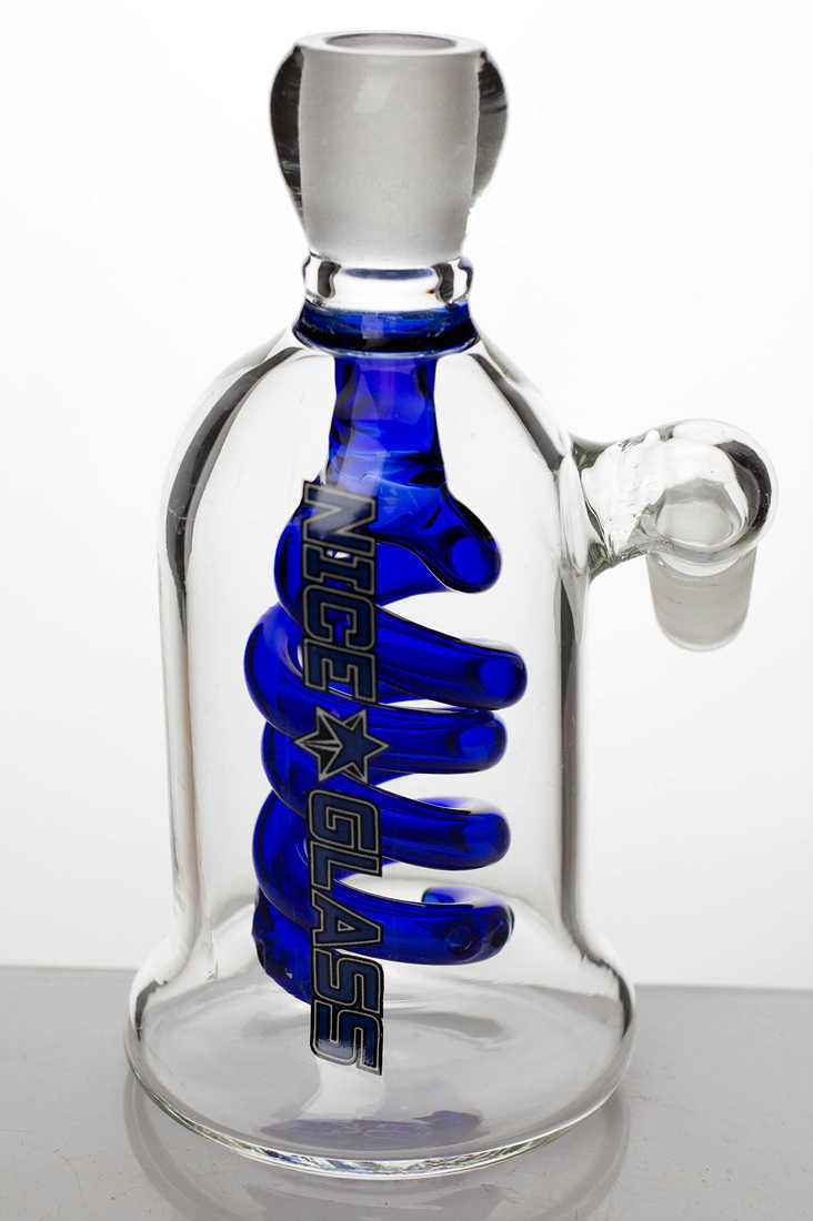 Double-Coil Diffuser Ash Catcher from Nice Glass