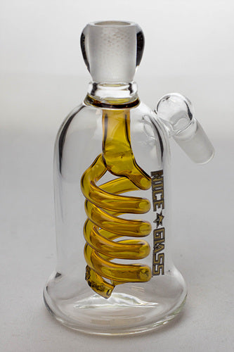 Amber Double-Coil Diffuser Ash Catcher From Nice Glass