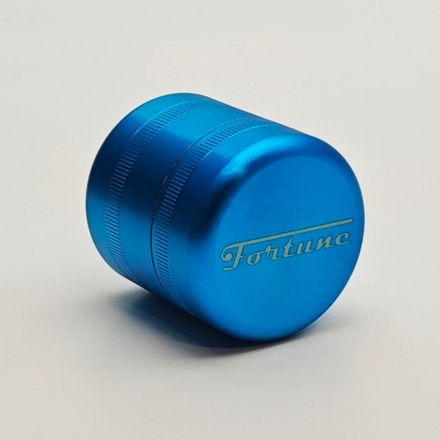 6 Piece Blue Metal Herb Grinder from Fortune