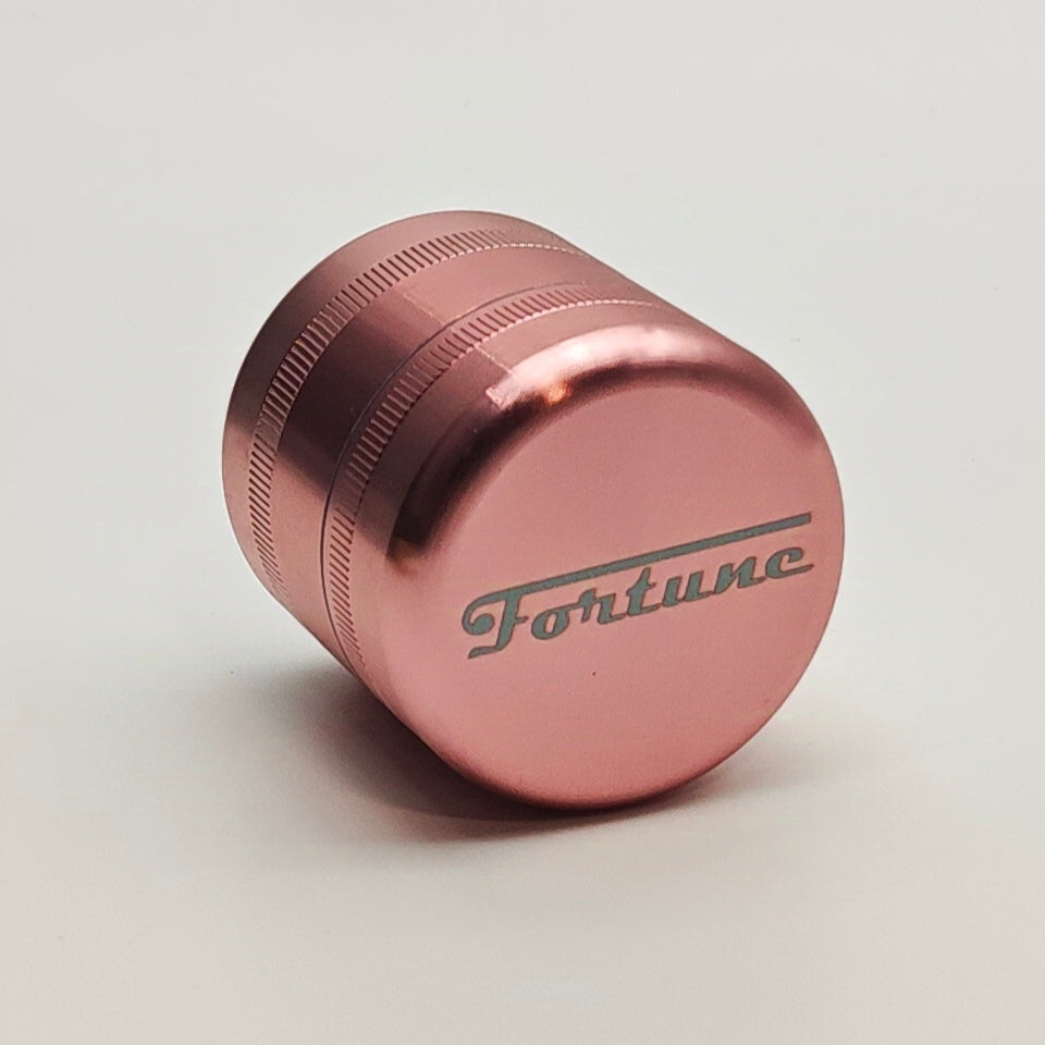 6 Piece Pink Metal Herb Grinder from Fortune