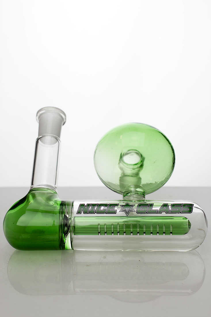 Green Inline Diffuser Ash Catcher from Nice Glass