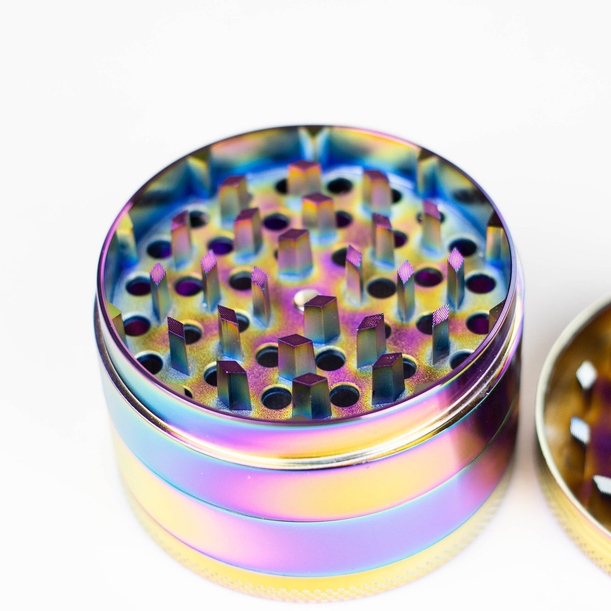 Fortune 63MM 4-Piece Rainbow Herb Grinder for weed