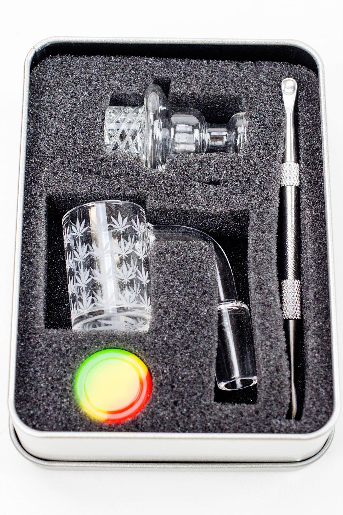 Quartz Banger and Carb Cap Kit Packaging