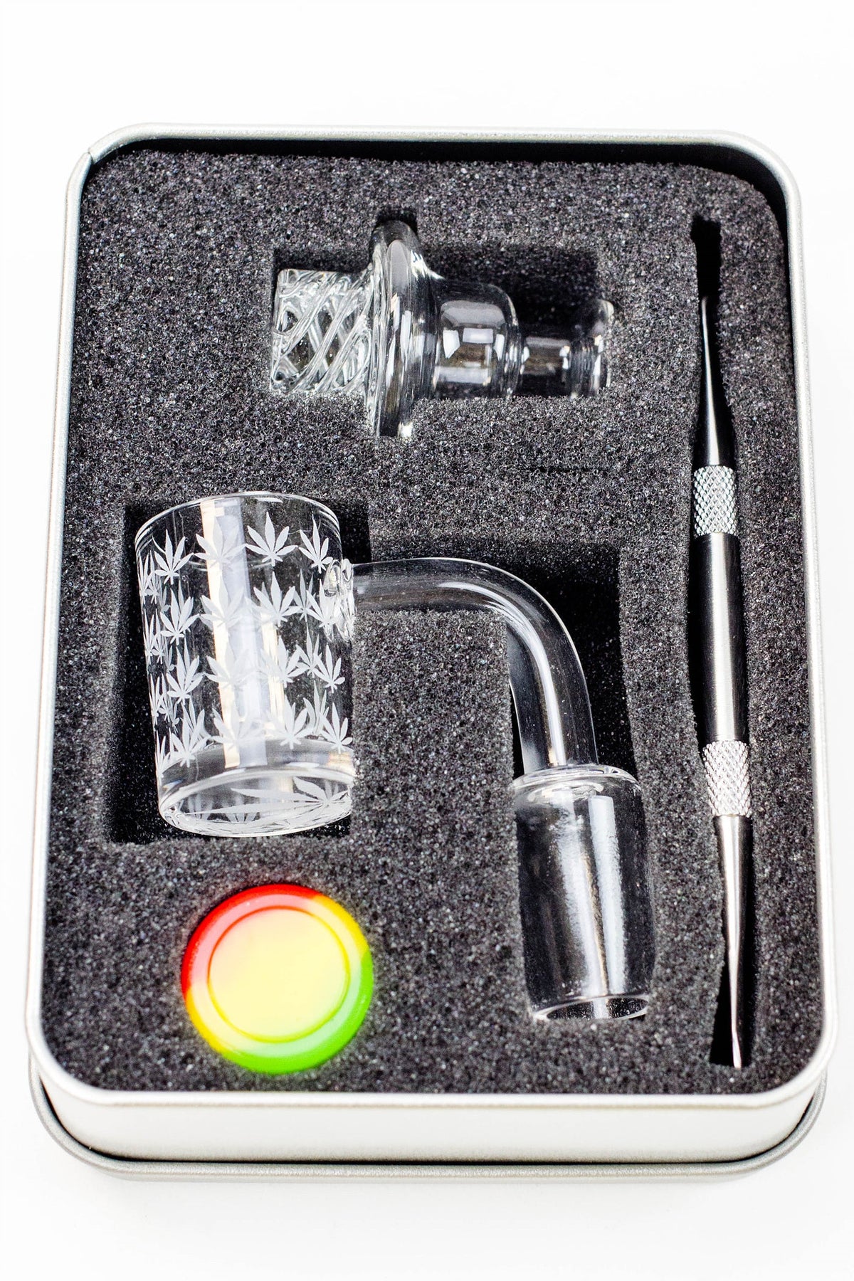 Quartz Banger and Carb Cap Kit For Dabbing Setup