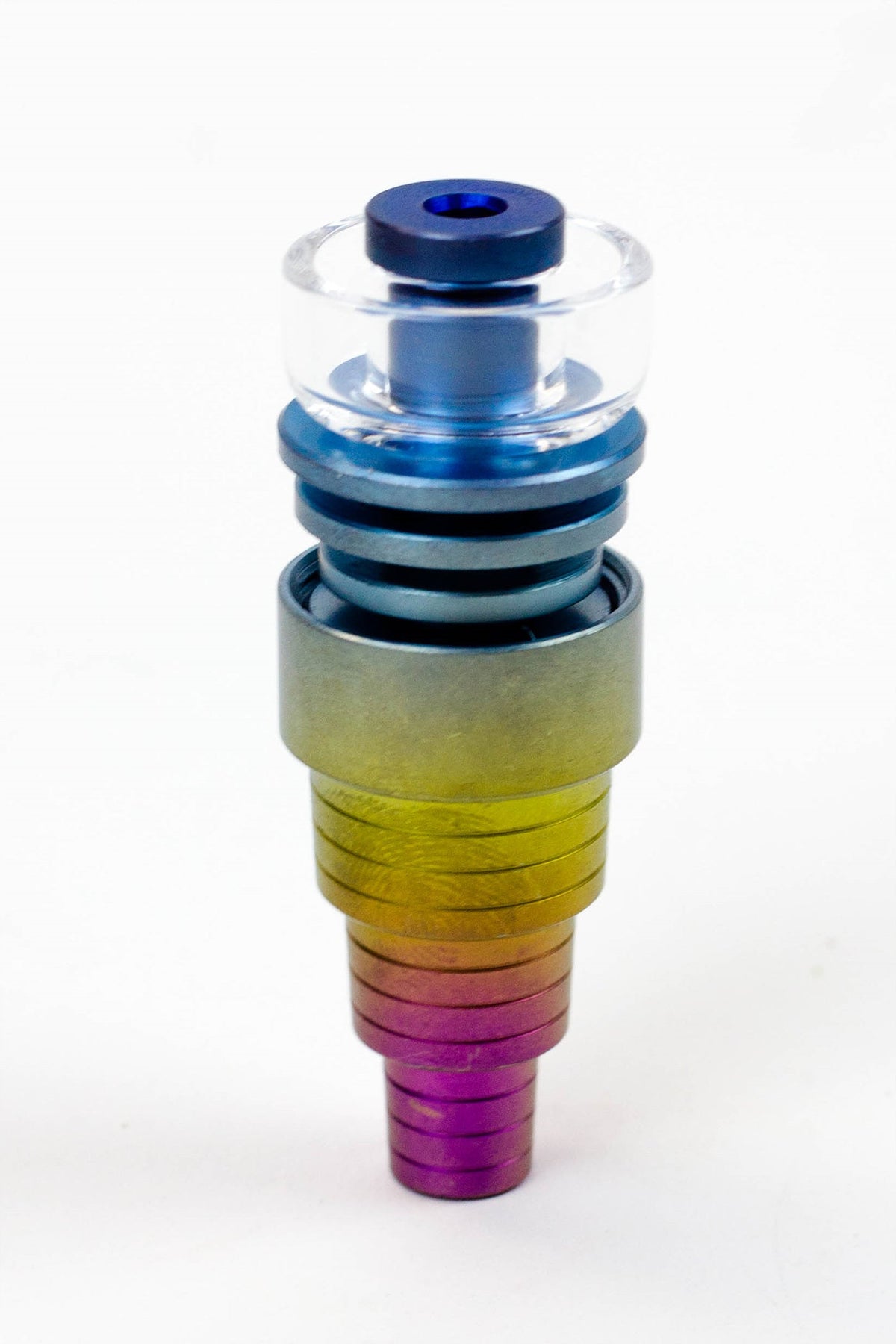 Color Titanium Domeless Nail with quartz dish_6