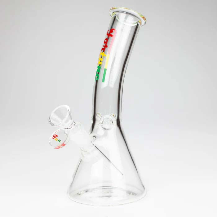 8" Mini Glass Beaker Bong from Fortune