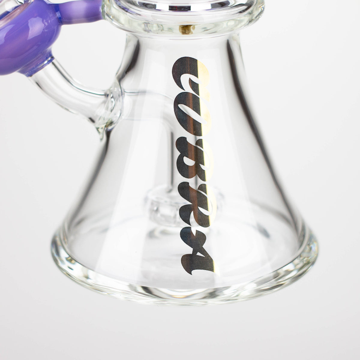 Base of the COBRA 8 inch Grumpy Glass Bong