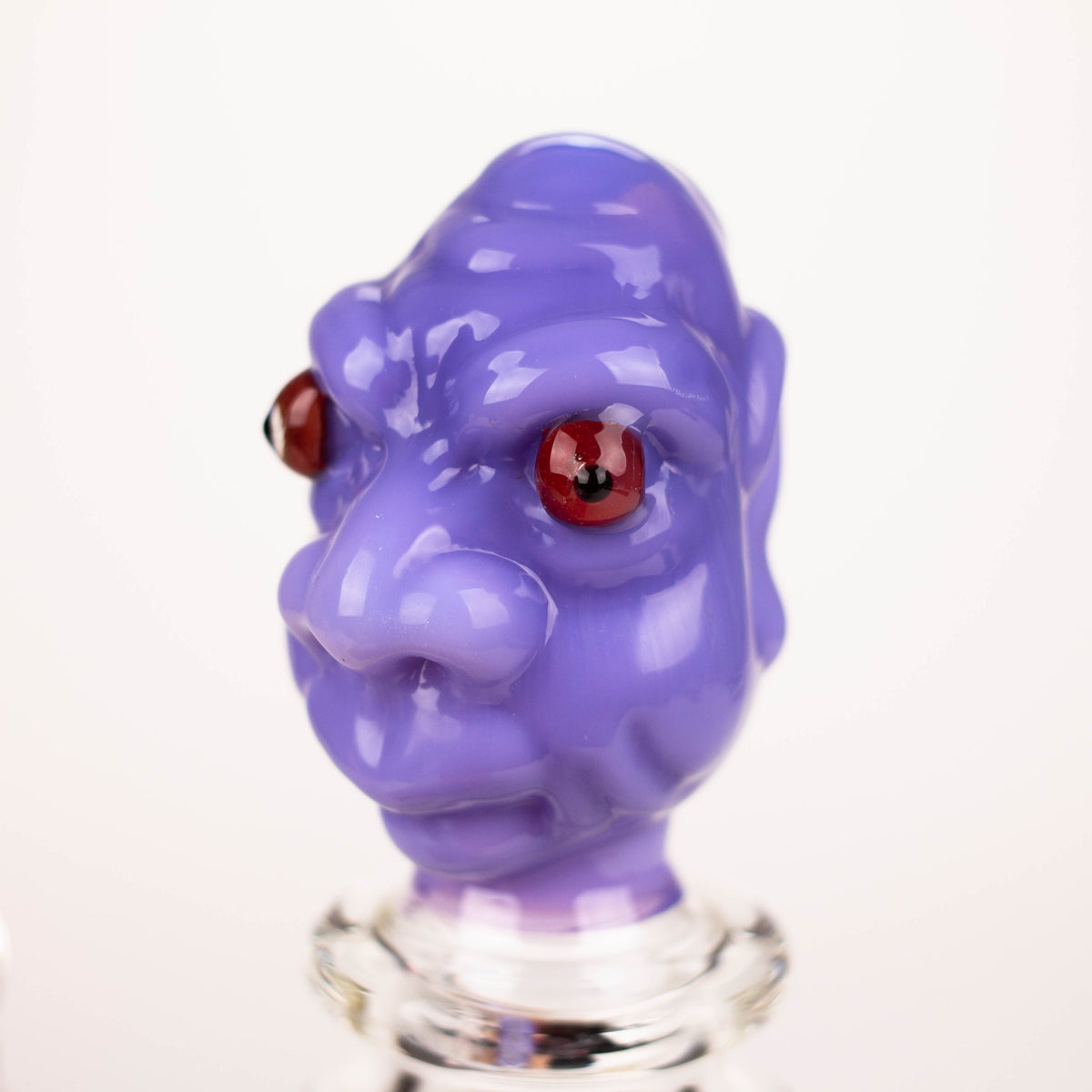 COBRA 8 inch Grumpy Glass Bong Close Up Design