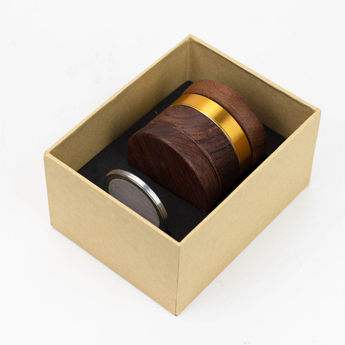 Genie 4-Part Wooden Grinder in Gift Box