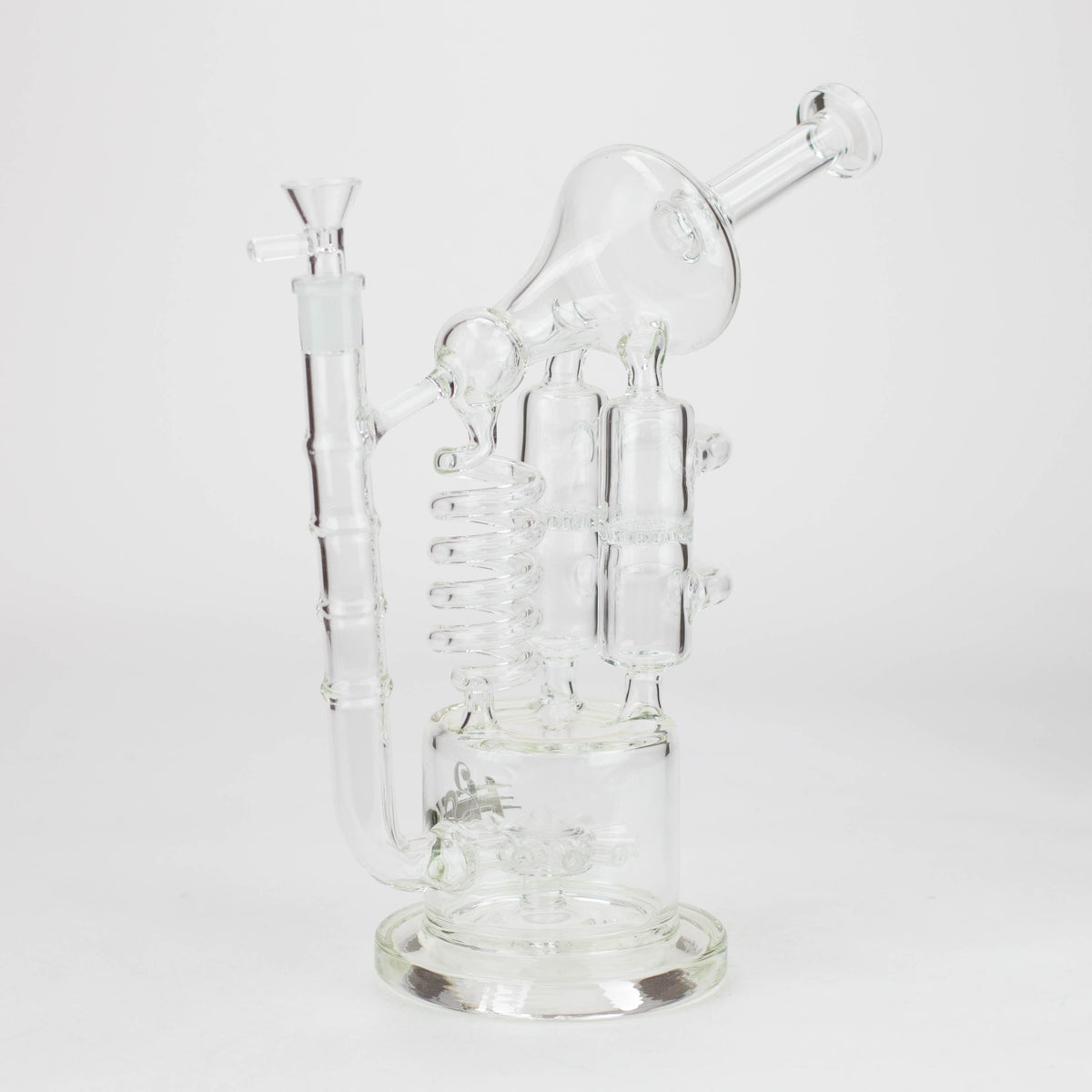 12 Inch Time Warp Recycler Bong with Honeycomb Diffuser from H2O