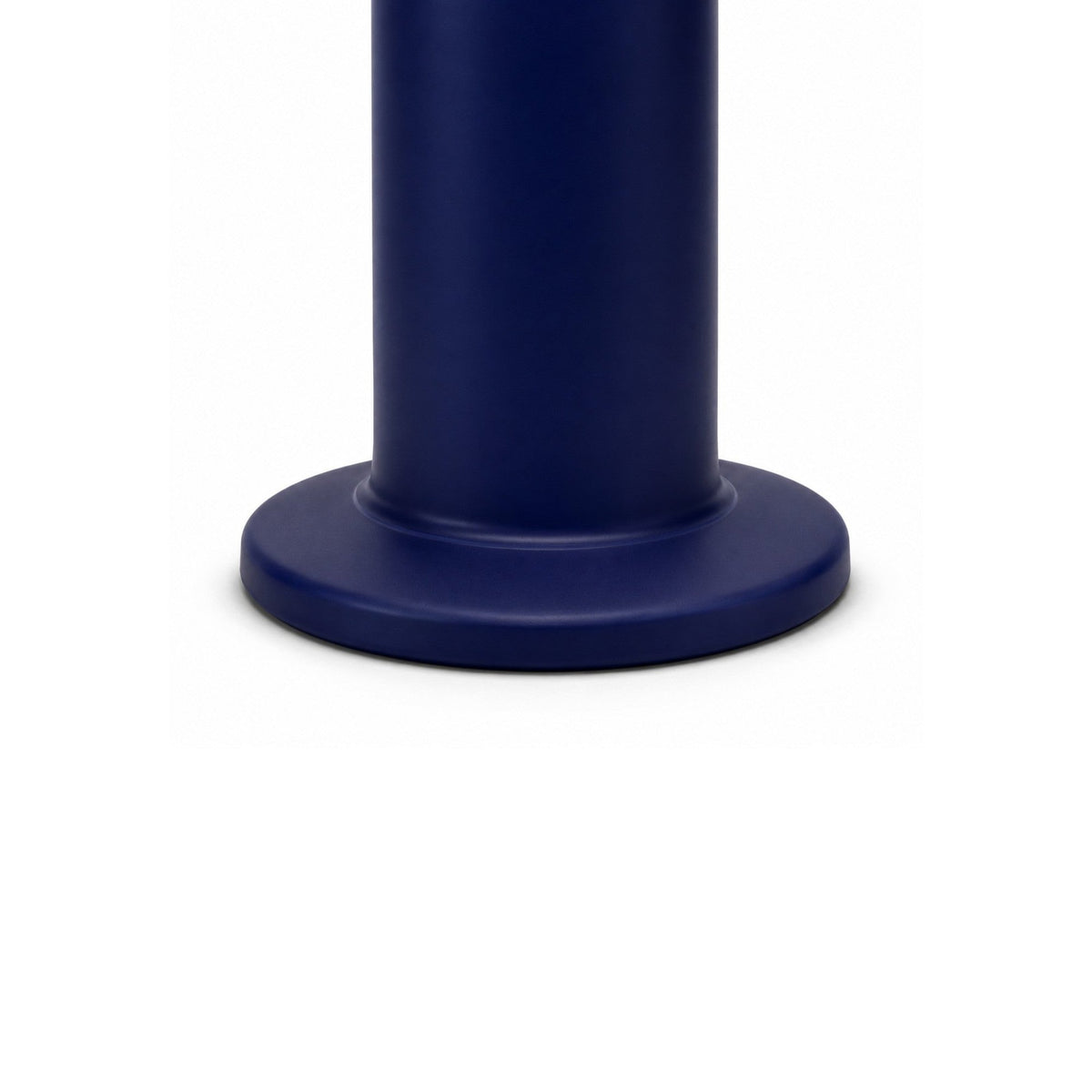 8 Inch Mini Perc Straight Tube Bong Blue