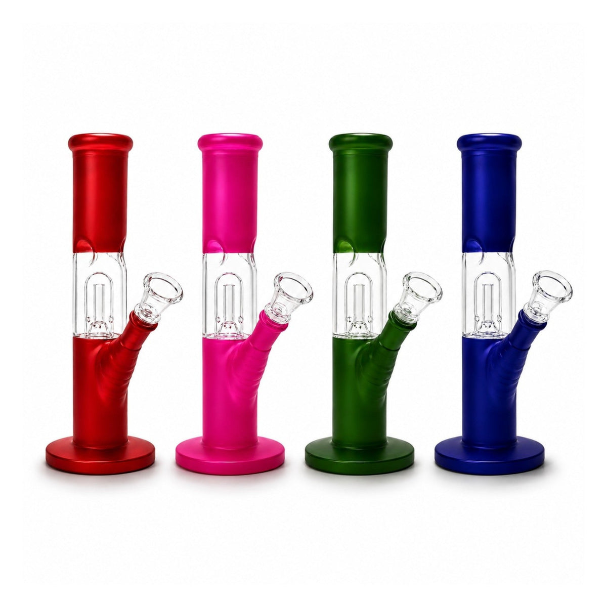 Mini Perc Straight Tube Bong Canada