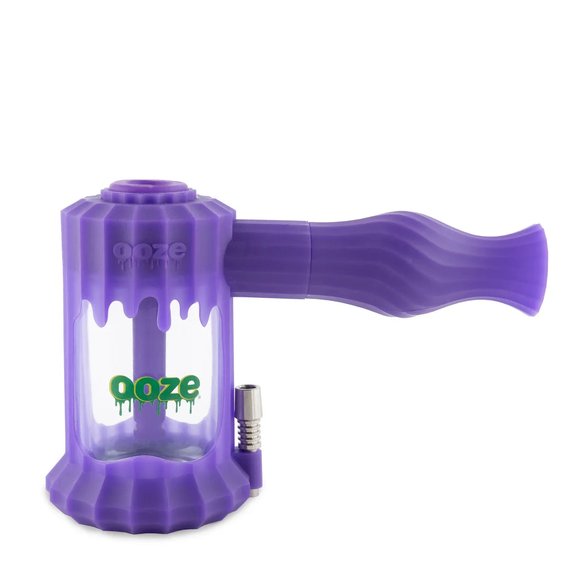 Ooze | Clobb – Silicone Dab Rig Hybrid in Purple