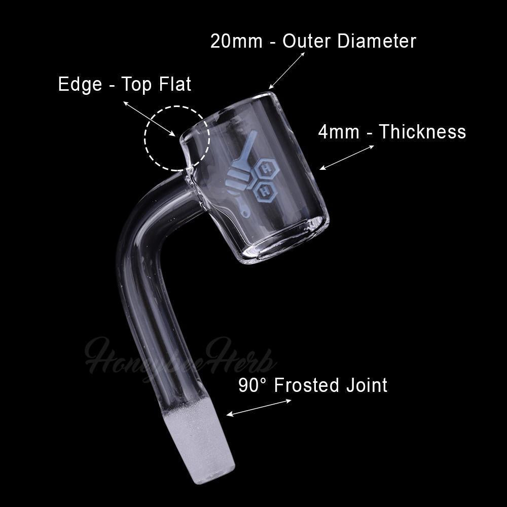 Honeybee Herb - High Quality Quartz Banger For Dabbing