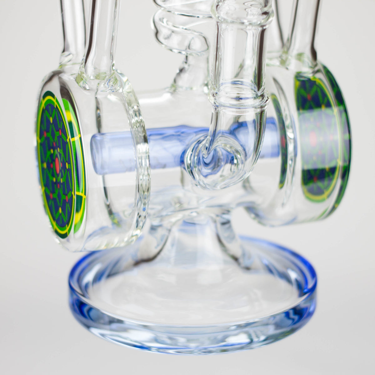 Inline Diffuser in the WENEED 13" Recycler Bong