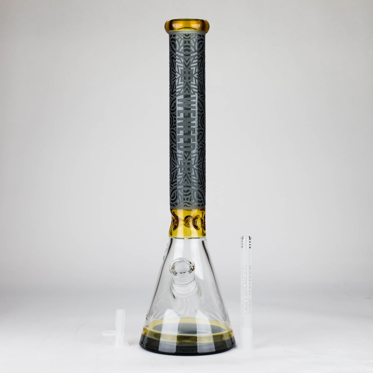 Downstem and Bowl Piece for the WENEED 18" Runestone Beaker Bong